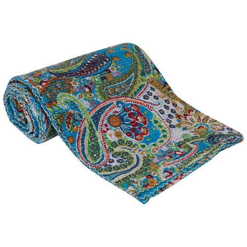 Trapuntino copriletto kantha - copriletto,