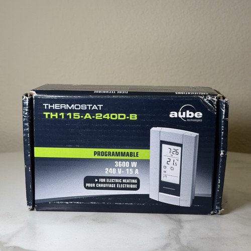Aube th115 240d termostato - th115-a-240d-b,