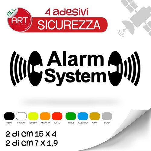 Adesivi alarm system - system,