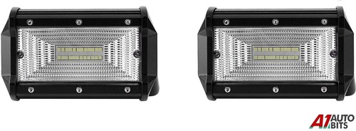 72w led lavoro - 2x, faro