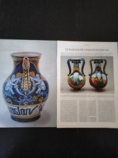 CASTELLI LE MAIOLICHE DEL CINQUECENTO INDUSTRIA CERAMICA ANTICA VINTAGE