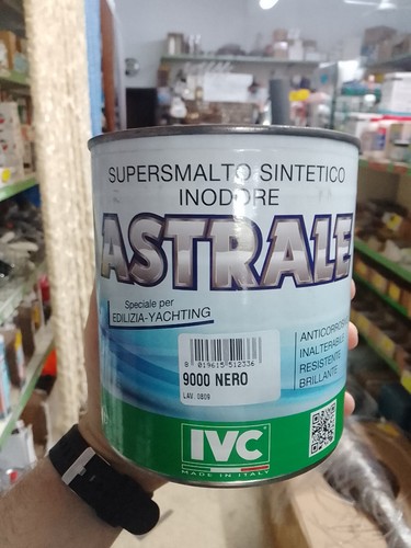 Smalto marino astrale nero - marino,