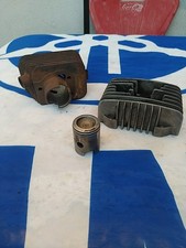 Cilindro e testata Si Ciao Piaggio Originale Da Lucidare 