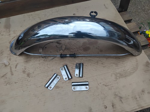 Bsa triumph chrome - chrome, front