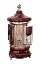 Portasigarette rossetto music box vintage giostra ballerina - anni 50/60 vintage