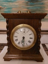 OROLOGIO DA TAVOLO IN LEGNO VINTAGE