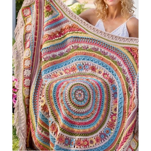 Coperta afgana mandala