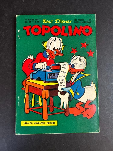 Topolino libretto originale - libretto,