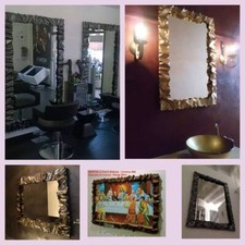 CORNICE Specchio FERRO BATTUTO