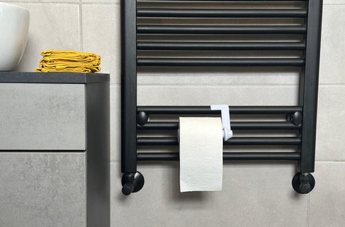 Porta rotolo bianco per - porta,