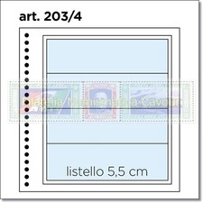 FOGLI in CARTONCINO BIANCO da 200 GR. A 4 STRISCE COME DA FOTO VENDITA 1 PZ.