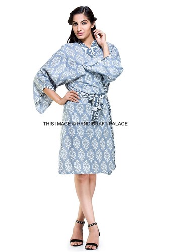 Accappatoio cotone florale - cotone,