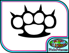 Nocca C Adesivo Vinile per la