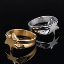 Anello in acciaio inox lucido