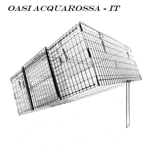 Gabbia trappola per gatti x - gabbia, 87