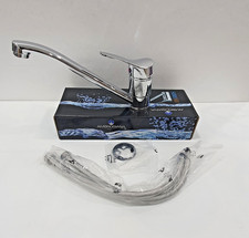 Rubinetto miscelatore lavello cucina canna bassa AMBROSIANA RUBINETTERIA