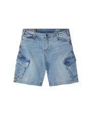 Bermuda Uomo Cargo in Denim