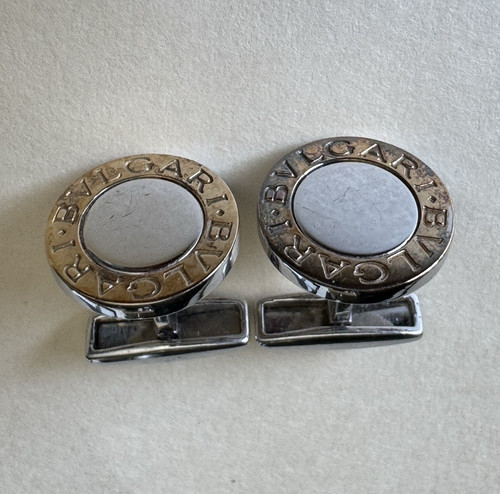 Gemelli uomo bvlgari rotondi - bvlgari,
