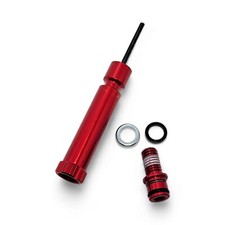 RockShox Kit Manopola Regolazione Rimbalzo/Bullone Tora/Recon/Reba/Revelation (Rosso)