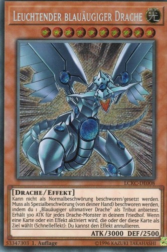 Yugioh drago luminoso occhi - 1x,