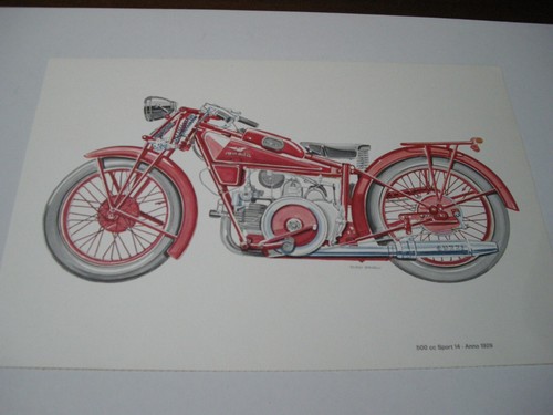 Moto guzzi stampa originale - moto,