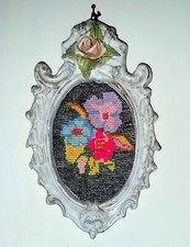 Due quadretti mezzopunto cornice Bassano