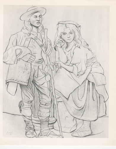 Pablo picasso contadini - pablo,
