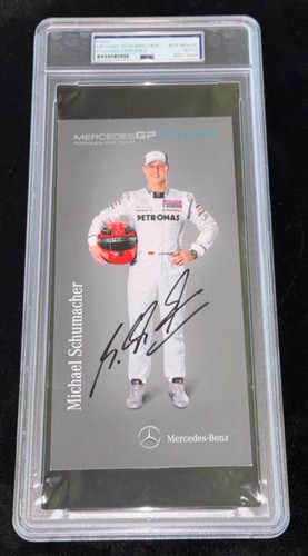 Signed michael schumacher auto - michael,