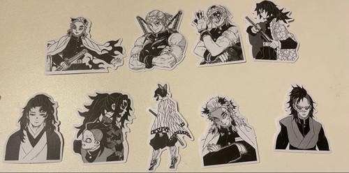 Set adesivi demon - set,