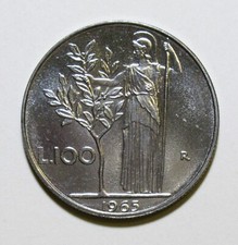 ITALIA REPUBBLICA  100 LIRE 1965 FDC