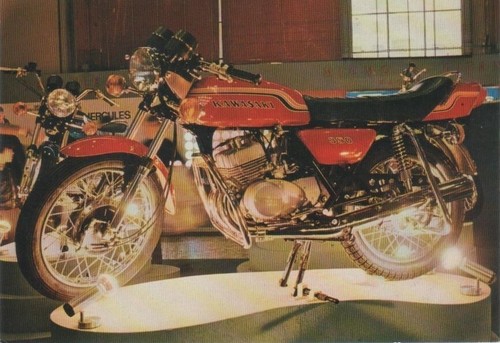 Kawasaki 350 motocicletta - cc.,