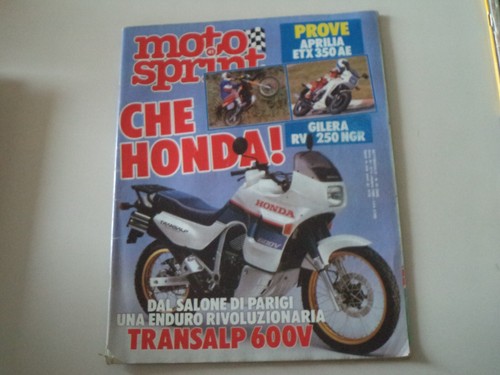 Motosprint 1986 prove honda - 41/1986,