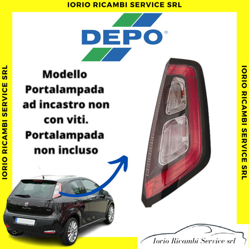 Faro destro fiat punto - faro, evo