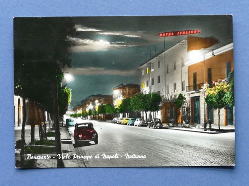 Cartolina benevento viale - benevento,