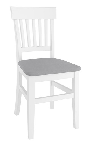 Sedia legno bianca con - legno,