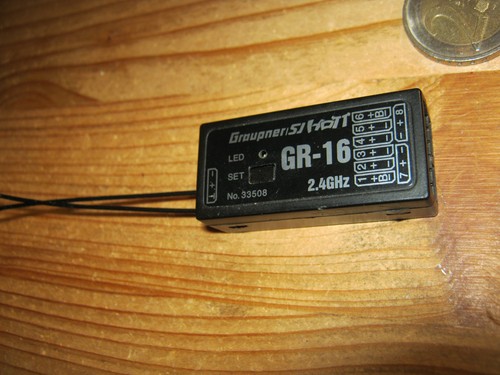 Ricevitore graupner ghz - 2,4, gr