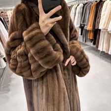 Giacca pelliccia visone