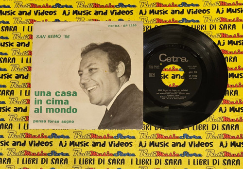 Claudio villa una - lp*45,