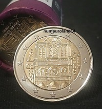 DISPO 2 euro FRANCE 2025. Notre Dame de Paris. Envoi en suivi.