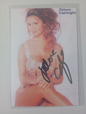 DEBORA CAPRIOGLIO AUTOGRAFO