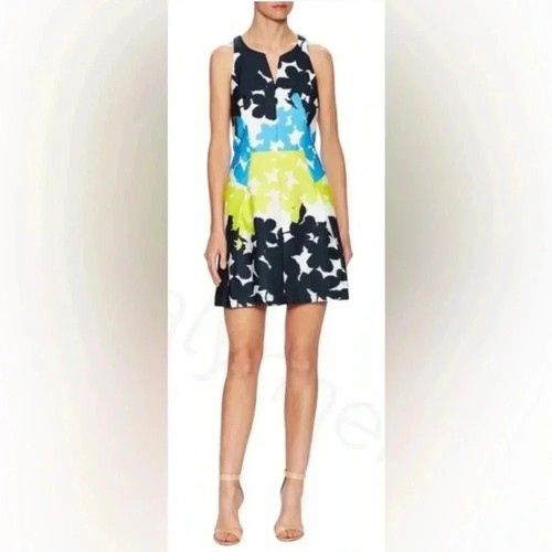 Milly line mini dress - dress, blue
