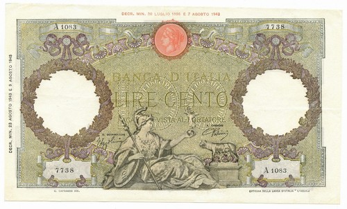 100 lire capranesi aquila - 100,