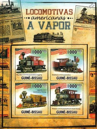 American steam locomotives - steam,