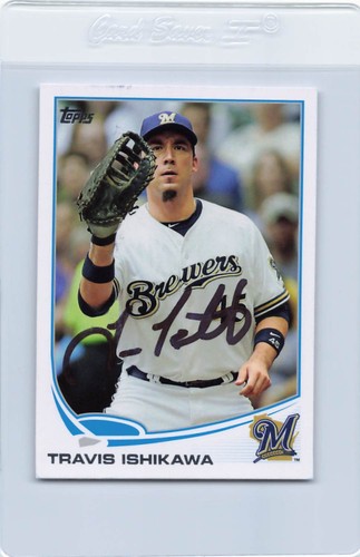 2013 topps travis ishikawa - topps,