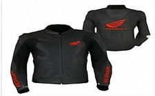 Giacca Moto Corsa Pelle di