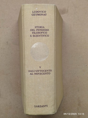 Geymonat storia del pensiero - geymonat,