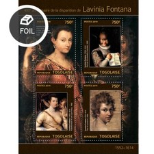 2014 TOGO MNH. LAVINIA FONTANA