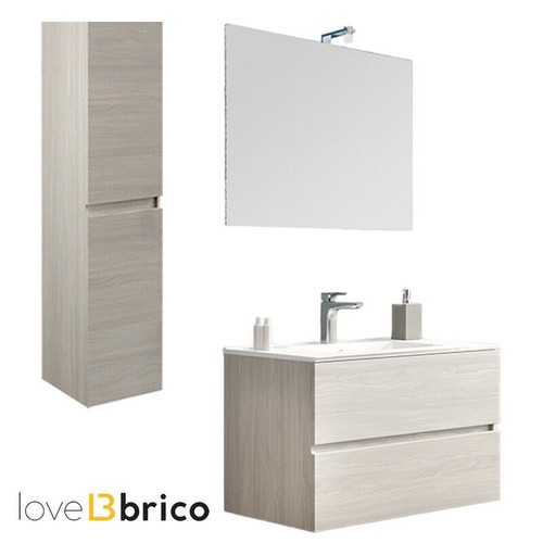 Mobile bagno sospeso 80cm con
