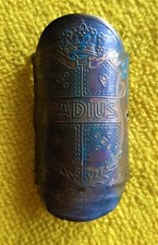 RADIUS  RARISSIMA FREGIO - TARGHETTA CICLI - BICI EPOCA - LATTA -VINTAGE BADGE 
