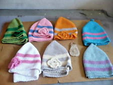 ABBIGLIAMENTO accessori CAPPELLI RAGAZZA 100% COTONE LAV. a MANO NUOVI AFFARE!